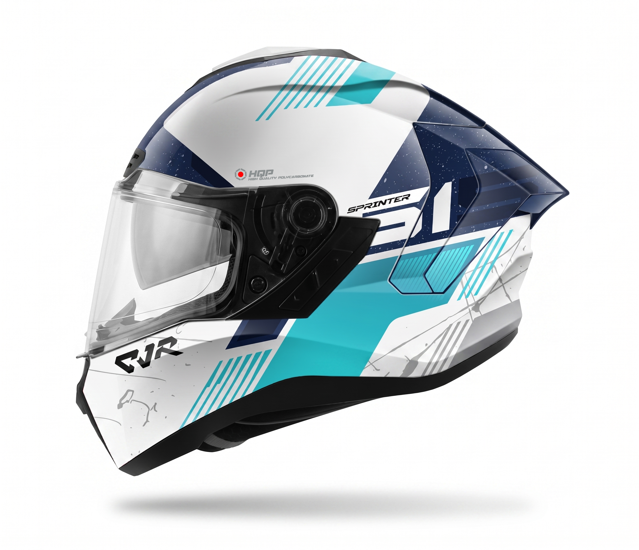 White HEX Blue - Speed