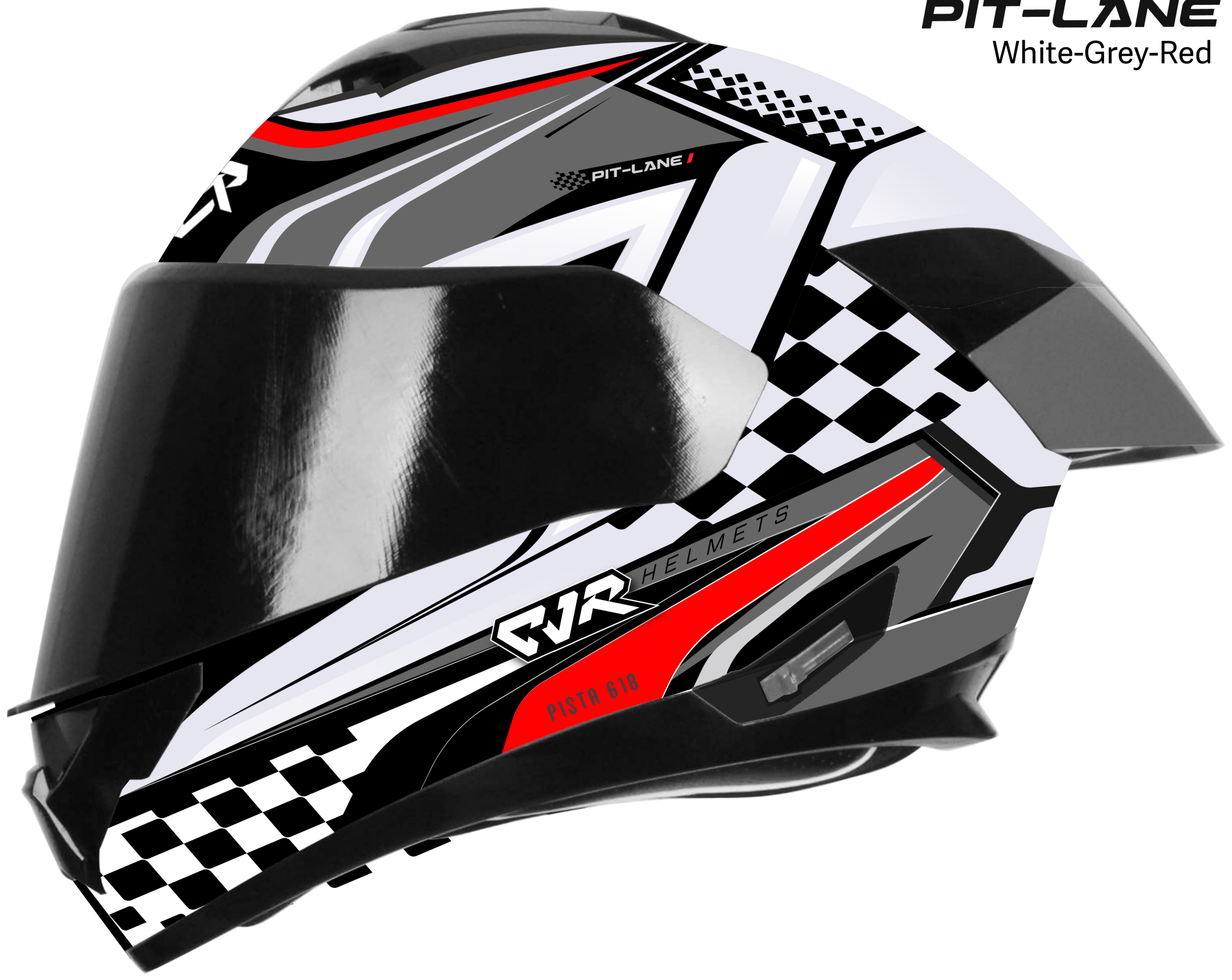 White Grey Red - Pitlock