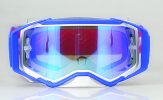 Blue and purple