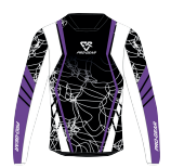 Purple and White