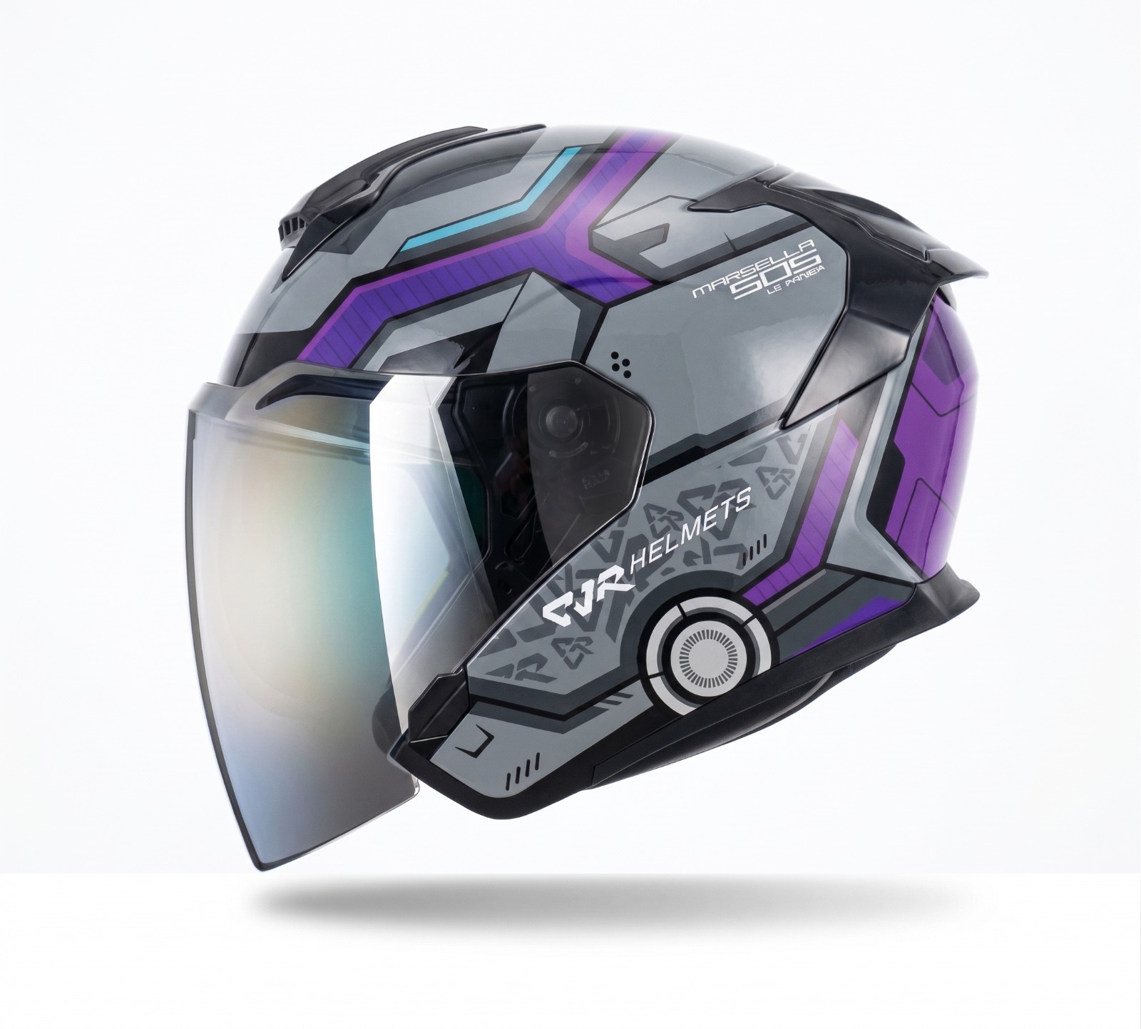 Grey/Purple